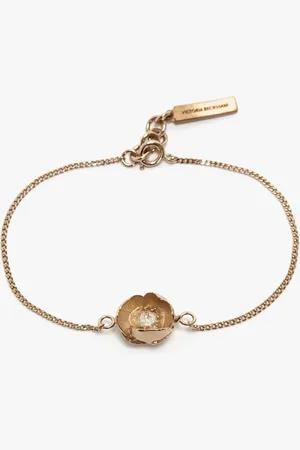 Victoria Beckham Camellia Flower Bracelet In