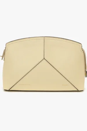 Victoria Beckham Victoria Clutch Bag In Grained Leather
