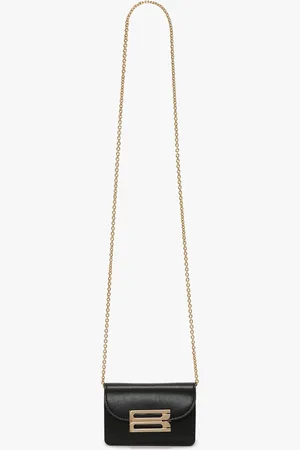 Victoria Beckham Micro Dorian Bag With Chain Strap In Smooth Leather