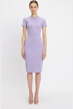 Victoria Beckham T-Shirt Fitted Dress In 12