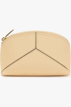 Victoria Beckham Victoria Mini Travel Pouch In Grained Leather