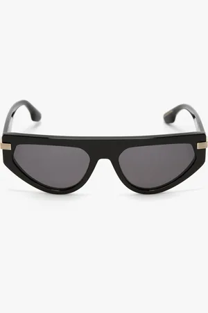 Victoria Beckham Visor Hinge-Detail Sunglasses In
