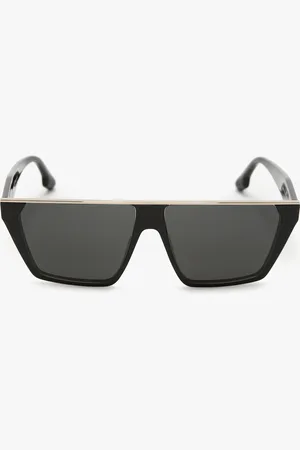 Victoria Beckham Flat Top Visor Sunglasses In