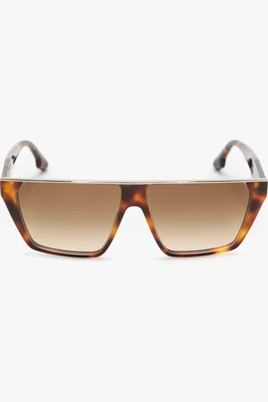 Victoria Beckham Flat Top Visor Sunglasses In