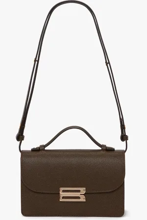 Victoria Beckham Mini Dorian Bag In Grained Leather