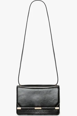 Victoria Beckham 202 Crossbody Bag In Distressed Leather