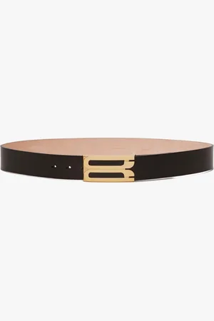 Victoria Beckham Jumbo Frame Belt In Leather 90CM