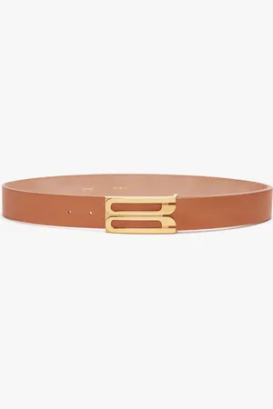 Victoria Beckham Jumbo Frame Belt In Leather 80CM