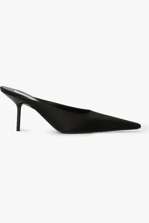 Victoria Beckham Sloan Stiletto Mule In Satin 37