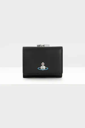 Vivienne Westwood Nappa Small Frame Wallet Nappa Leather One Size Unisex