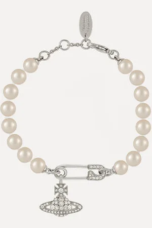 Vivienne Westwood Lucrece Pearl Bracelet Brass Women