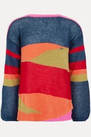 Vivienne Westwood Distressed Jumper Cotton Mohair Blend L/XL Unisex