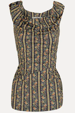 Vivienne Westwood Ginnie Jersey Top Print Technical Jrsy Floral Artwork M Women