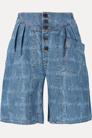 Vivienne Westwood Romario Bermuda Shorts Laser Chambray L Unisex