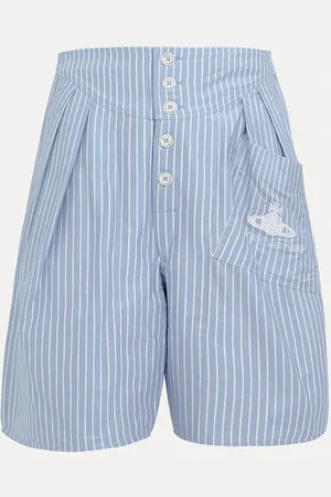 Vivienne Westwood Romario Bermuda Shorts Striped Jersey XL Unisex