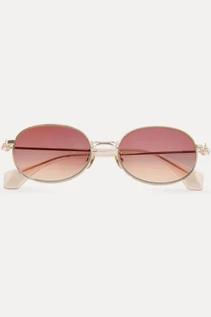 Vivienne Westwood Hardware Orb Oval Sunglasses Metal Women