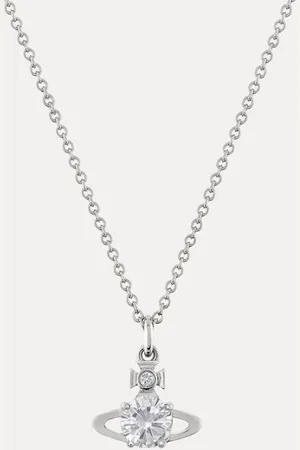 Vivienne Westwood Reina Pendant Necklace Cubic Zirconia Women