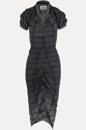 Vivienne Westwood Pulling Dress Print Organic Piquet S Women