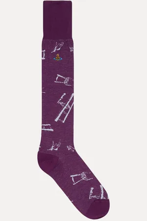 Vivienne Westwood Deer Chair High Sock Deer Chair 6-8 Unisex