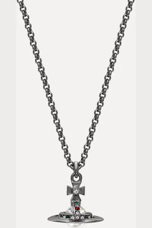 Vivienne Westwood New Petite Orb Pendant Necklace Swarovski Crystals Women