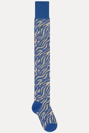 Vivienne Westwood Tiger Over The Knee Socks Tiger Over The Knee Os-u Women