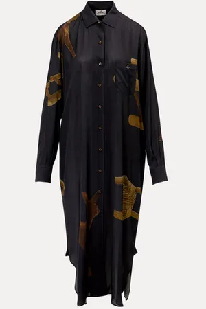 Vivienne Westwood Pj Shirt Dress Polyester S Women