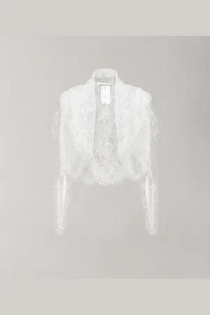 Vivienne Westwood Lace Fishu Blouse Eco Delicate Lace 8 Women