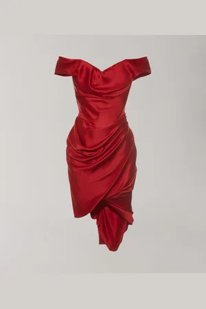 Vivienne Westwood Nova Cora Mini Dress Fsc Crepe Satin 10 Women