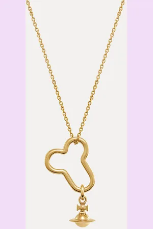 Vivienne Westwood Karla Pendant Necklace Silver Women