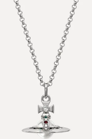 Vivienne Westwood New Tiny Orb Pendant Necklace Women
