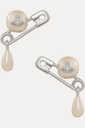 Vivienne Westwood Claude Small Stud Earrings Swarovski Pearls Women