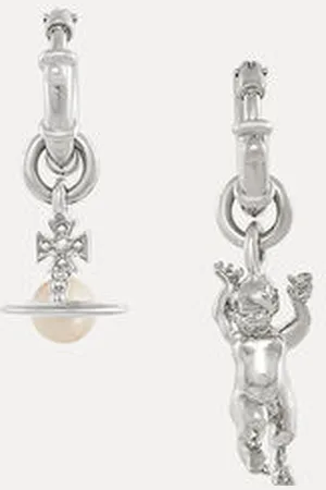 Vivienne Westwood Anglo Pearl Earrings Brass Women