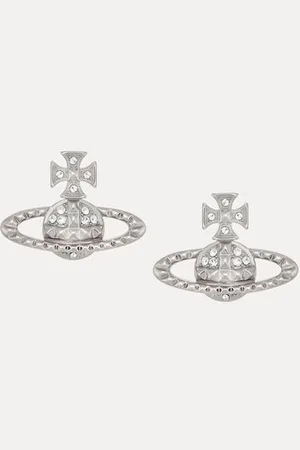 Vivienne Westwood Mayfair Bas Relief Earrings Brass Women