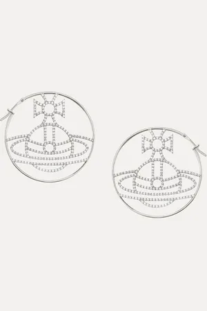 Vivienne Westwood Eloisa Hoop Earring Brass Women