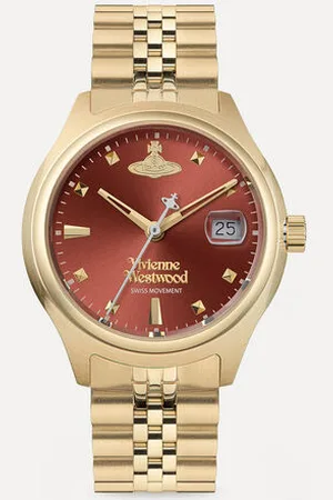 Vivienne Westwood Little Camberwell Watch Gold/red Women