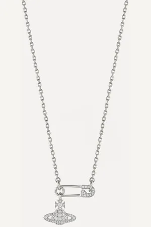Vivienne Westwood Lucrece Pendant Necklace Cubic Zirconia Women