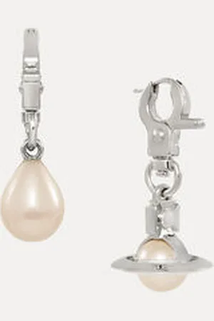 Vivienne Westwood Claude Small Earrings Swarovski Pearls Women