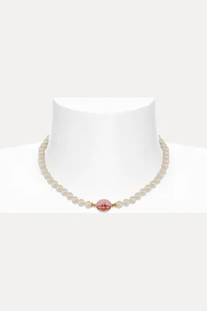Vivienne Westwood Loelia Necklace Swarovski Pearls Women