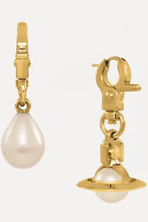 Vivienne Westwood Claude Earrings Brass Women