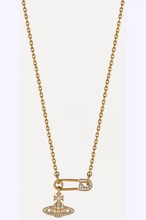 Vivienne Westwood Lucrece Pendant Necklace Cubic Zirconia Women