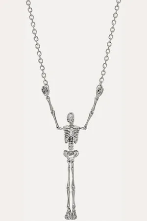 Vivienne Westwood Skeleton Long Necklace Brass Women