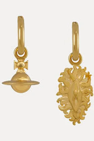 Vivienne Westwood Veronica Earrings Stainless Steel Women
