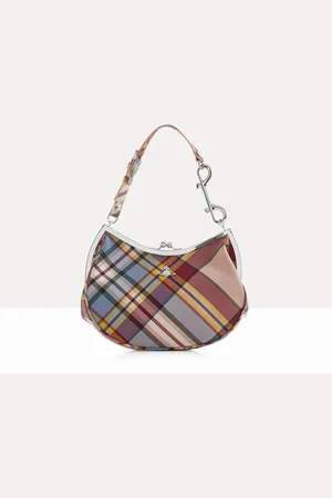 Vivienne Westwood Charm Frame Purse Nubuck Tartan