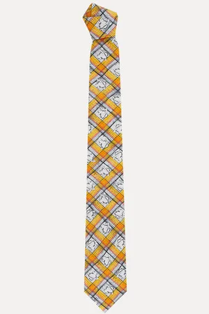 Vivienne Westwood Tie 8.5cm Check Orbs Men