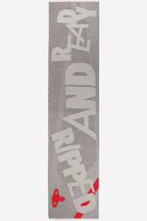 Vivienne Westwood Ripped And Ready Scarf Ripped And Ready Unisex