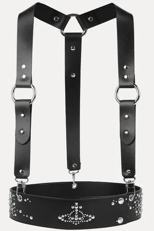 Vivienne Westwood Studs Harness Leather L Unisex