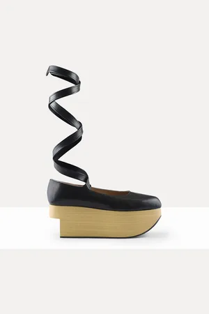 Vivienne Westwood Rocking Horse Ballerina Shoe Leather 5-38 Unisex