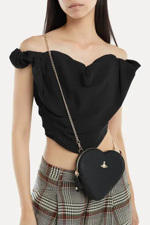 Vivienne Westwood New Heart Crossbody Bag Faux Leather