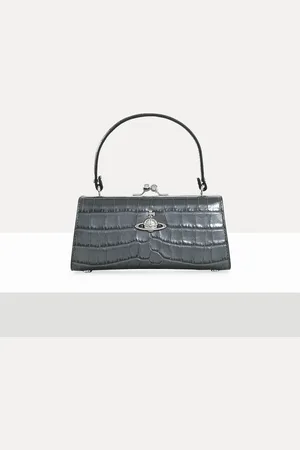 Vivienne Westwood Doll XL Bag Bi Col Croc-embossed