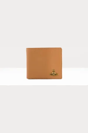 Vivienne Westwood Man. Billfold Wallet Washed Leather One Size Men